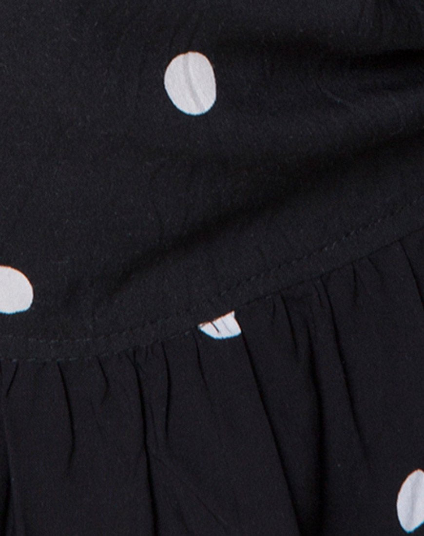 Imagen de Giam Top en Polkadot Blanco y Negro