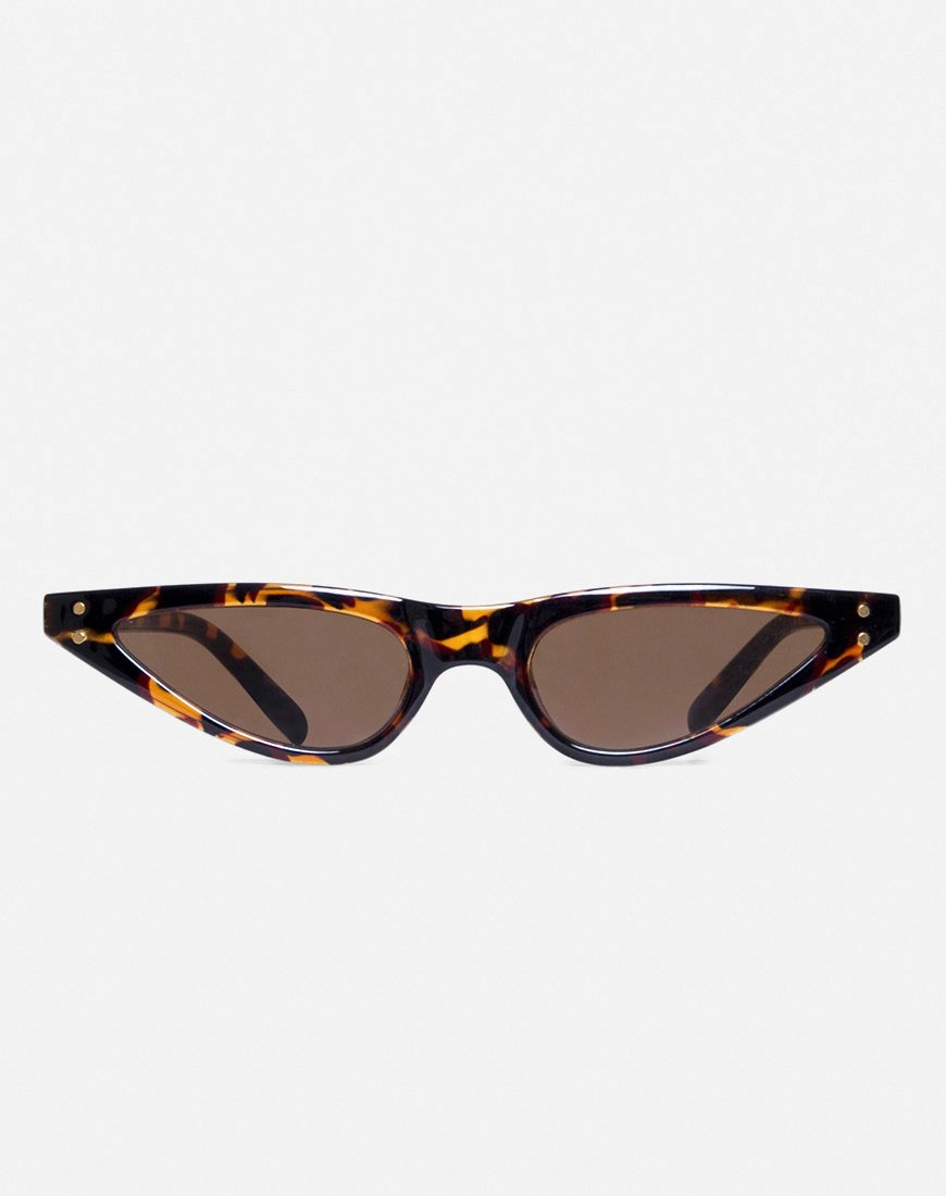 Imagen de las gafas de sol Gigi en leopardo