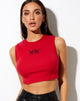 Imagen de Gimon Crop Top en Rojo Racing Angelo Embro