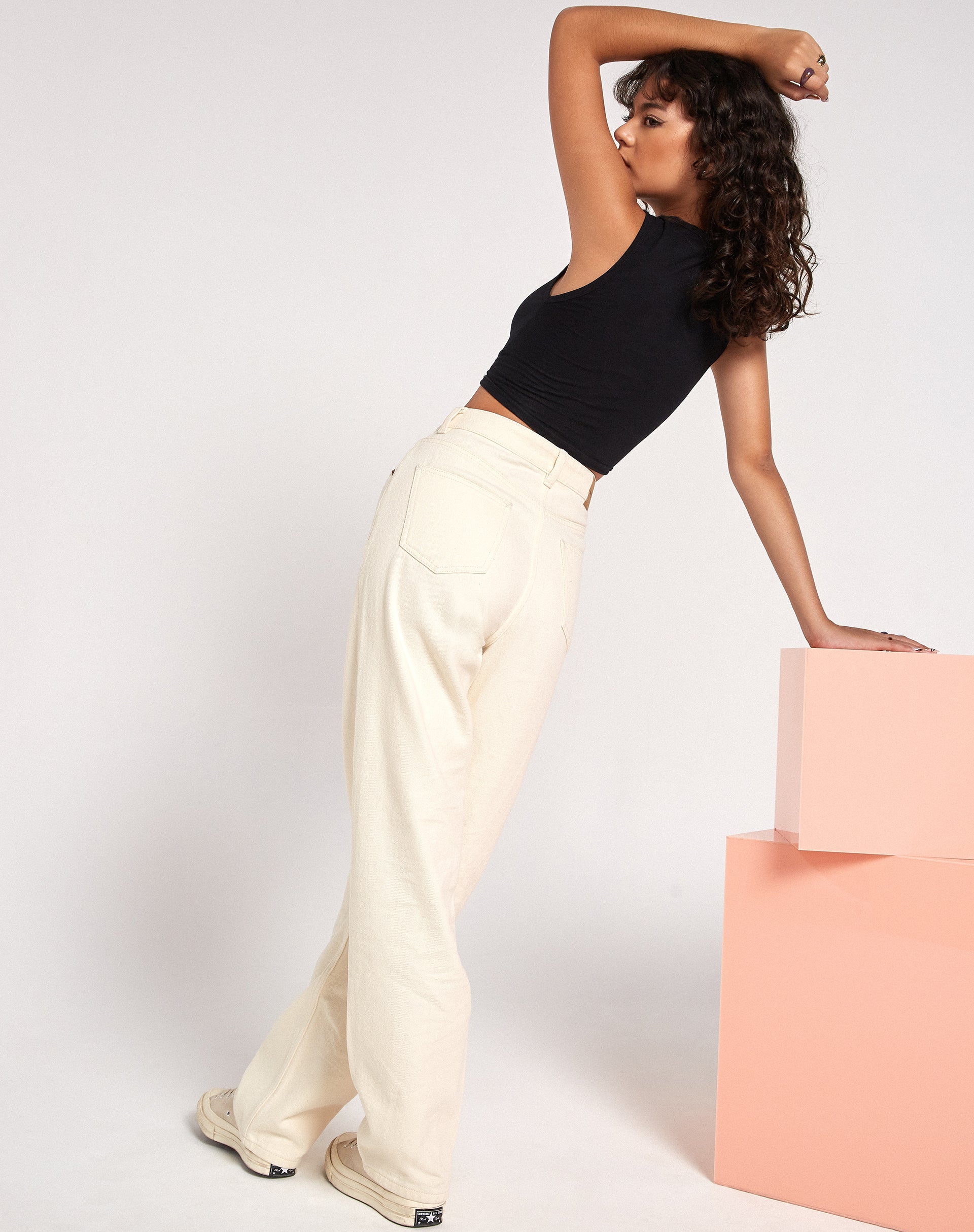 Imagen de Gimon Crop Top en negro Love