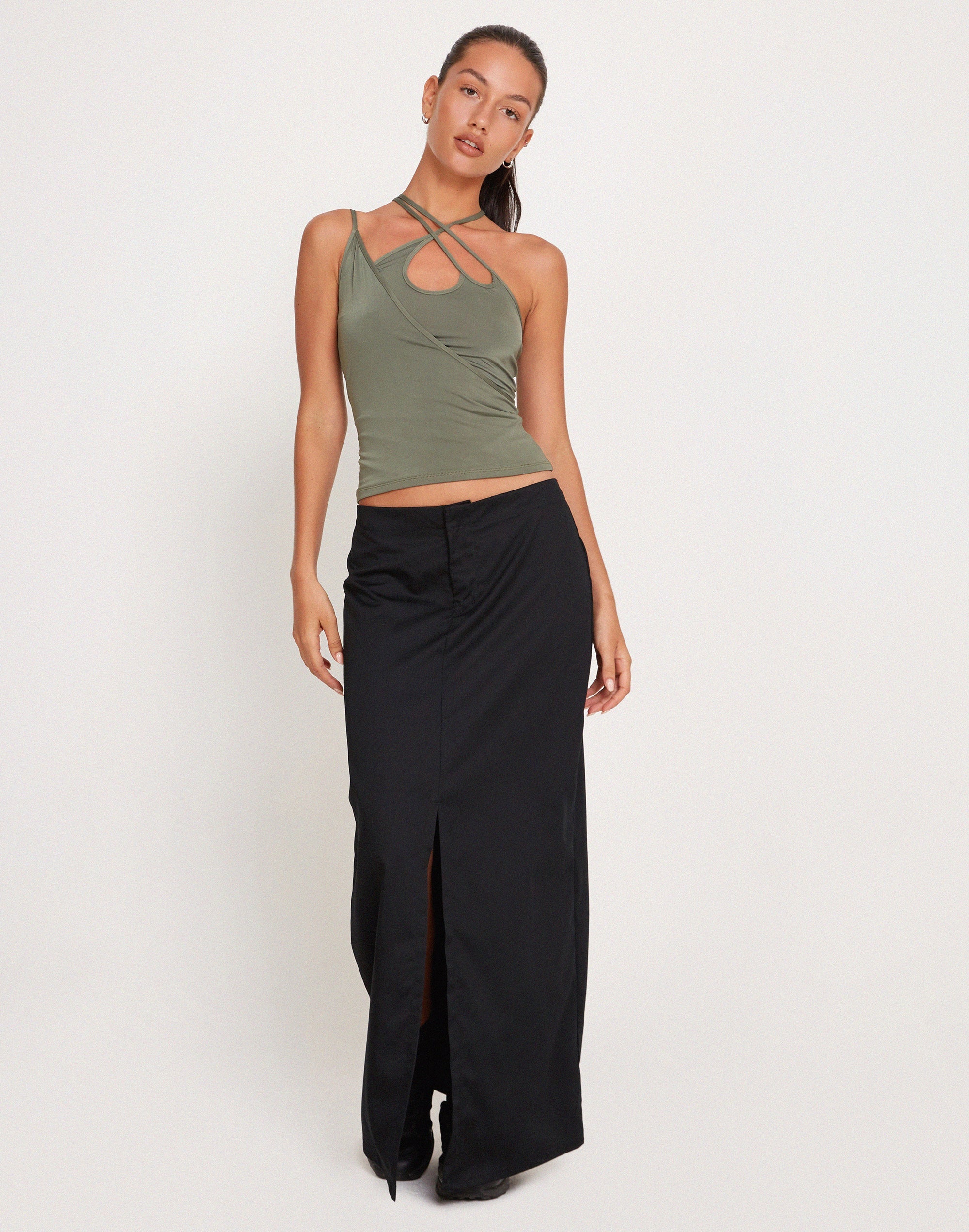 Imagen de Giola Crop Top en caqui