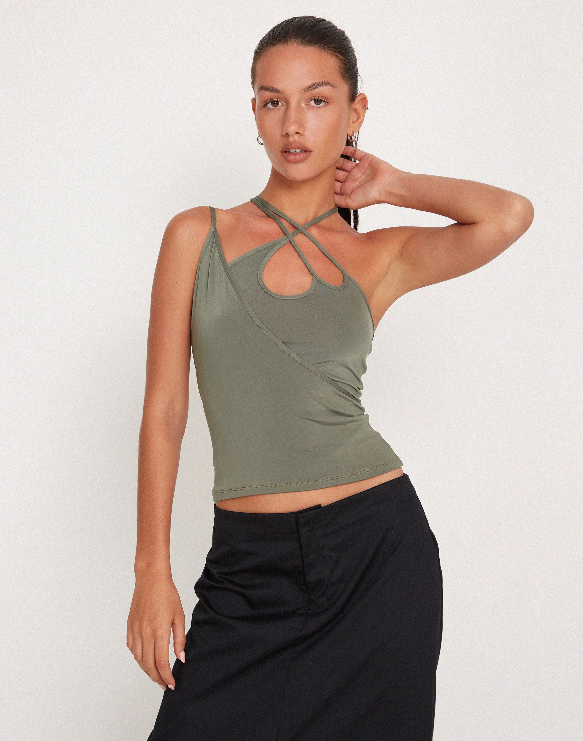 Imagen de Giola Crop Top en caqui