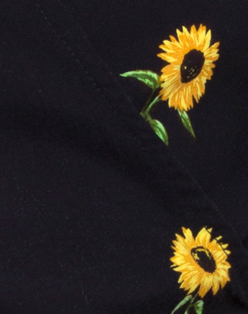 Imagen de Gios Crop Top en Ditsy Sunflower