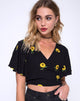 Imagen de Gios Crop Top en Ditsy Sunflower