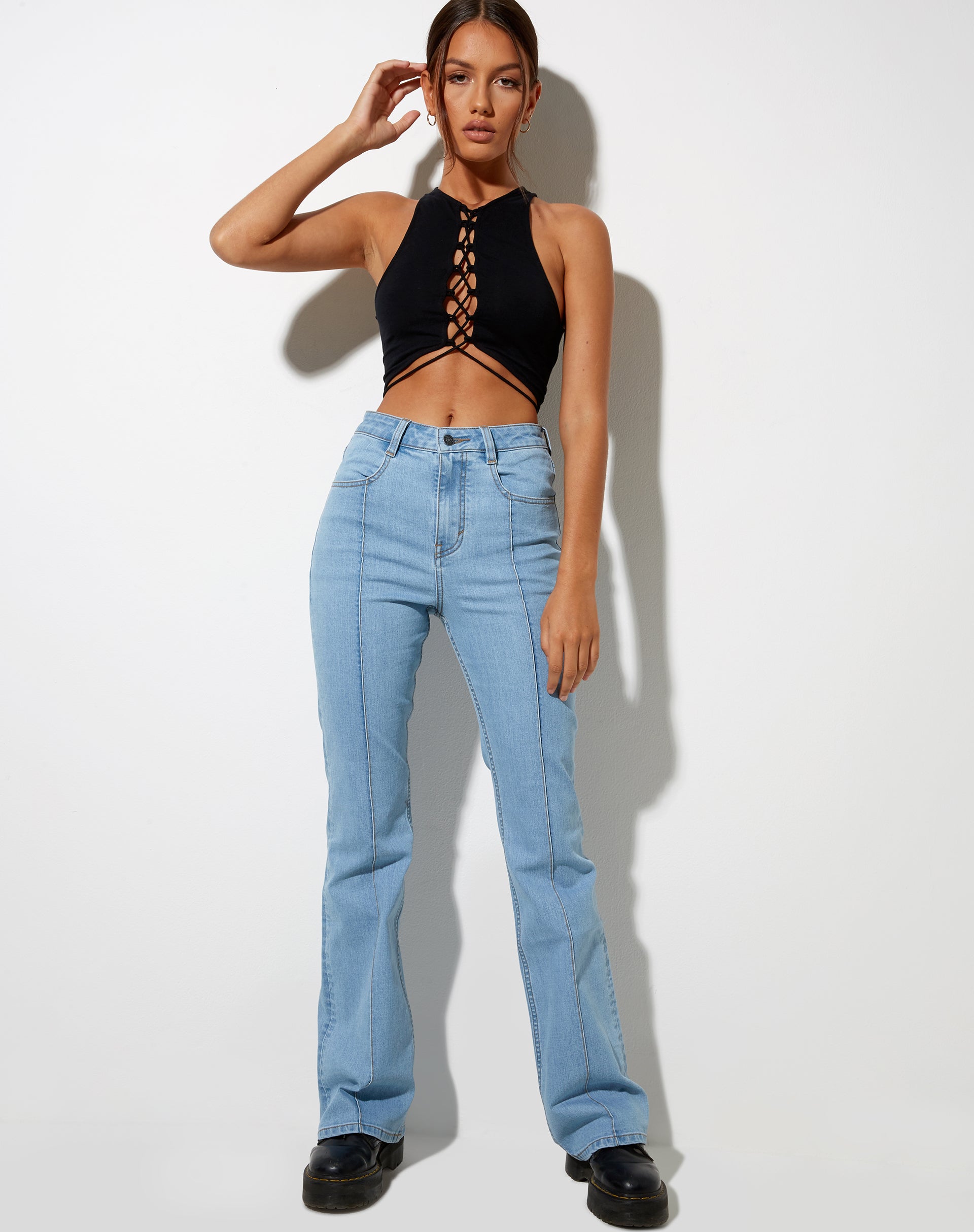 Imagen de Giwta Crop Top en negro