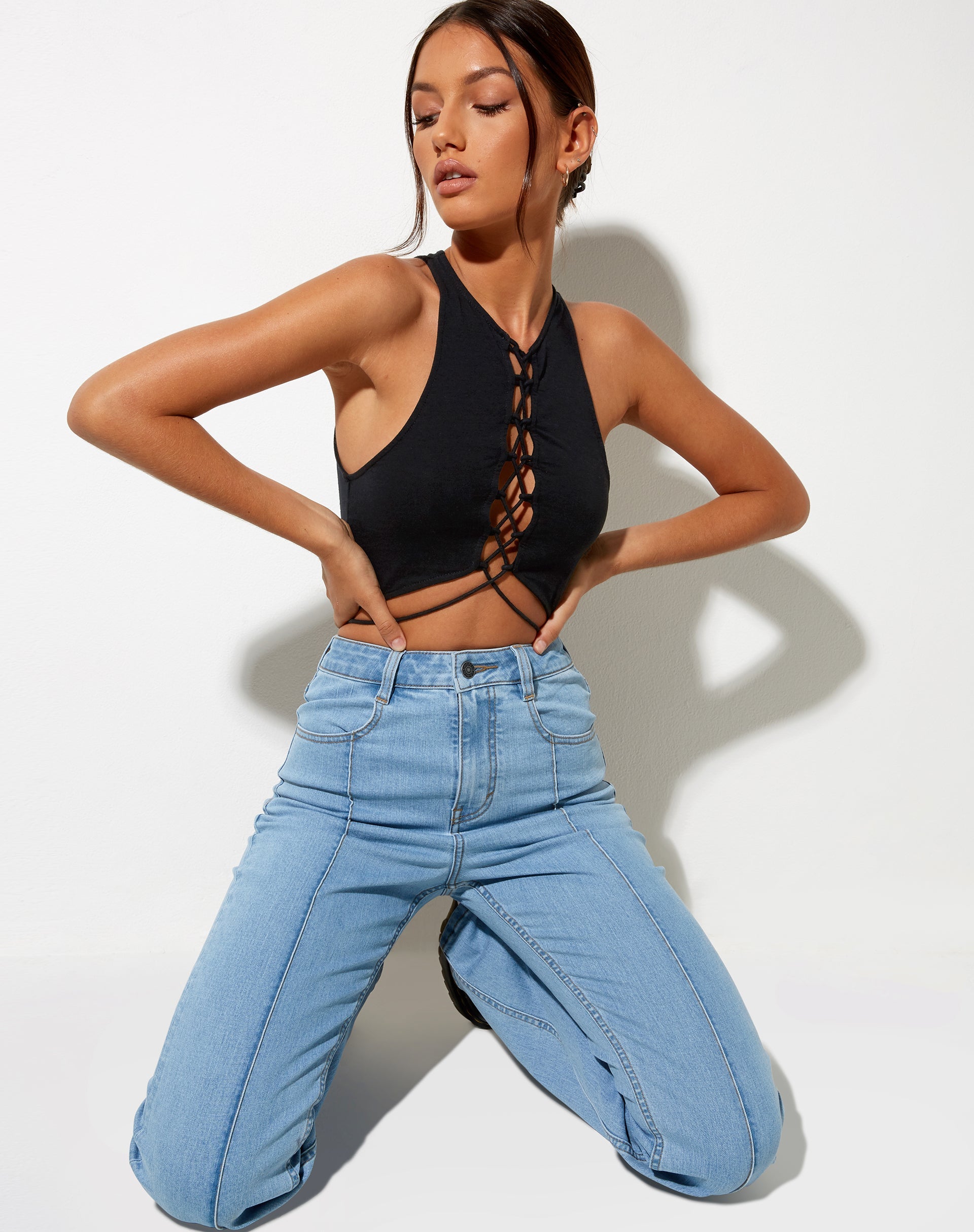 Imagen de Giwta Crop Top en negro