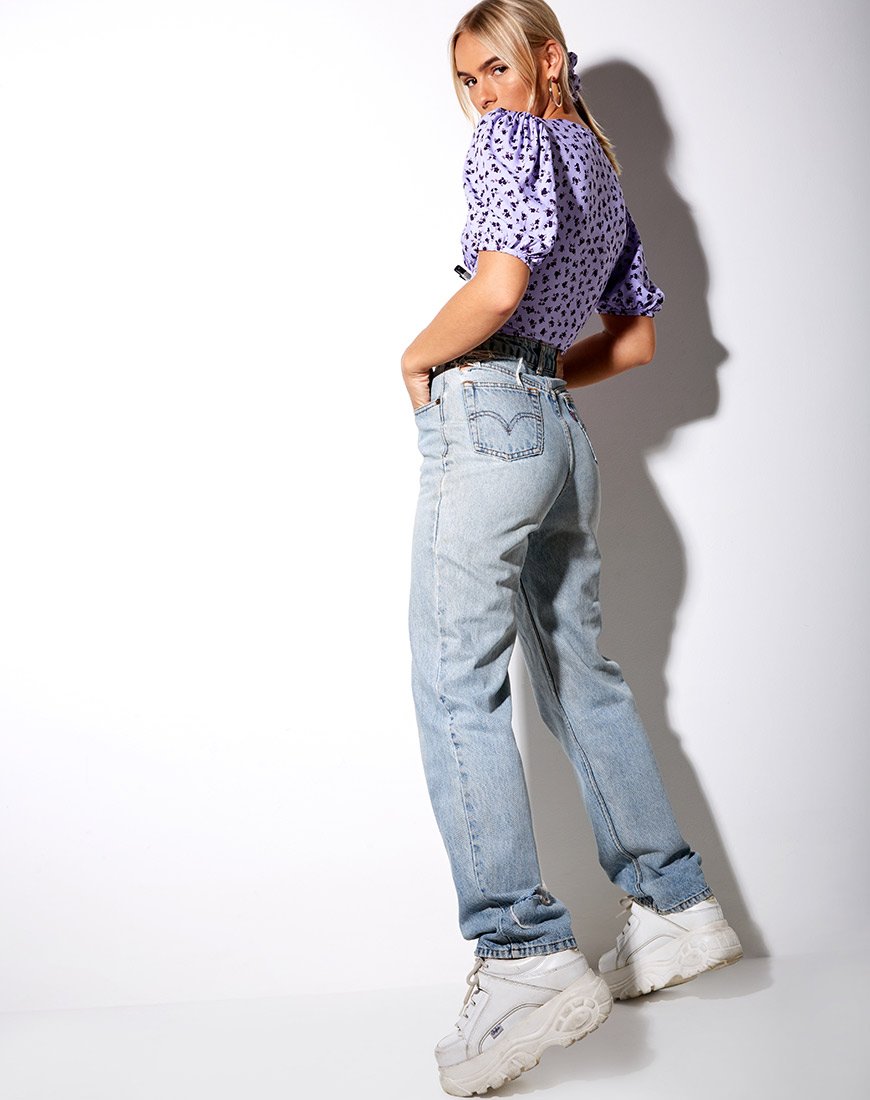 Imagen de Glarie Crop Top en Dainty Daisy Lila