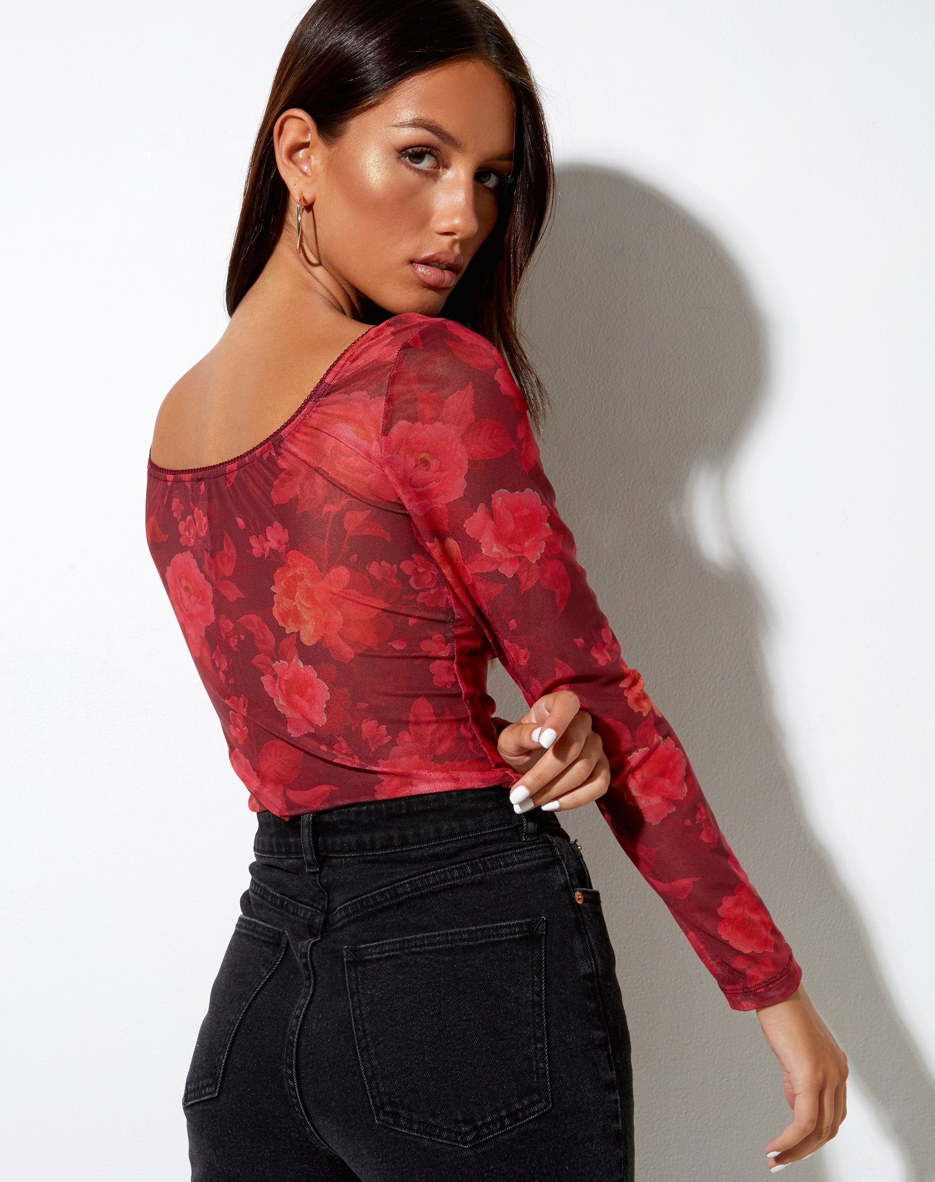 Imagen de Glaster Crop Top en Rough Rose