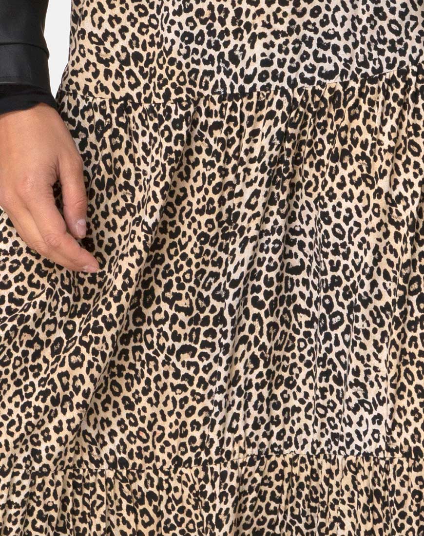 Imagen de Gleas Falda en Rar Leopardo Marrón