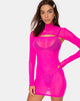 Imagen de Glesia Dress Fluro Pink