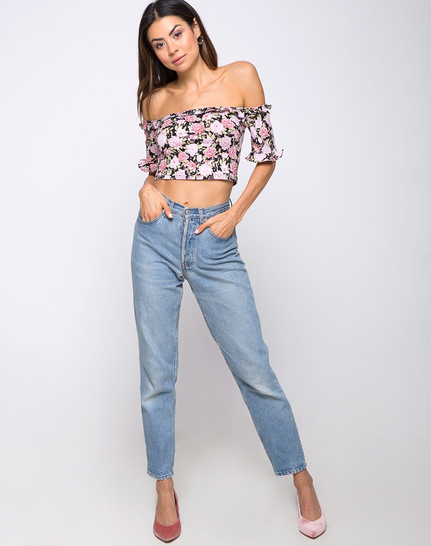Imagen de Glior Crop Top in Bloom Floral