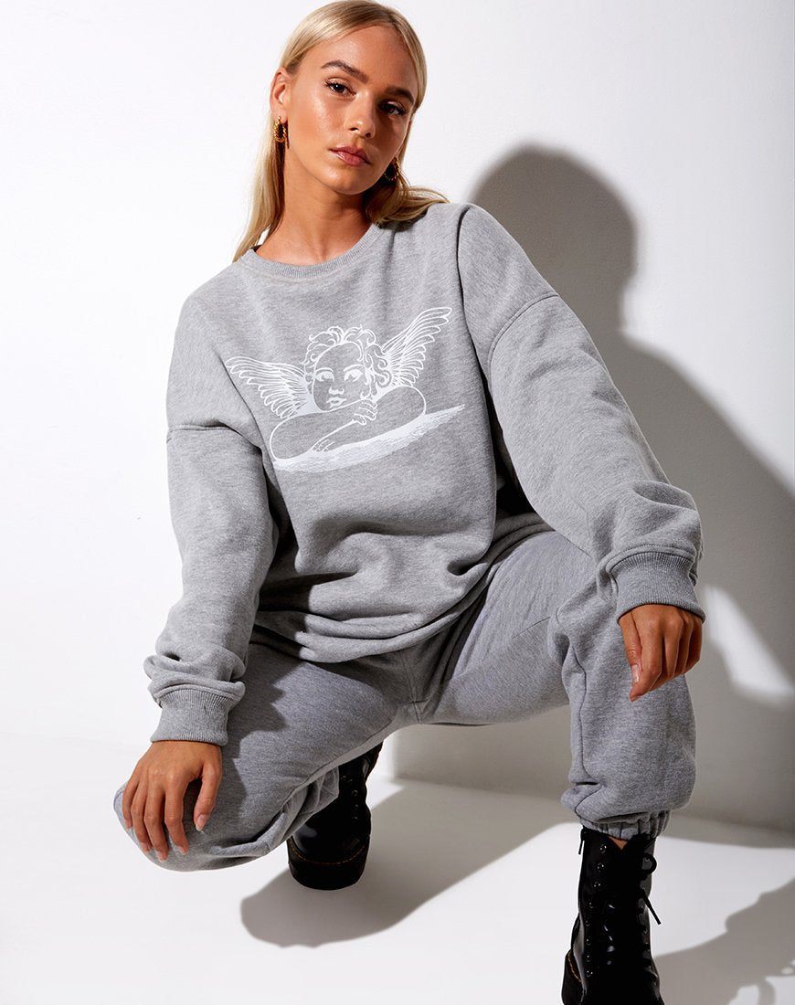 Imagen de Sudadera Glo en Marga Gris Angelo
