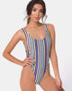 Imagen del bañador Goddess en New Vertical Stripe