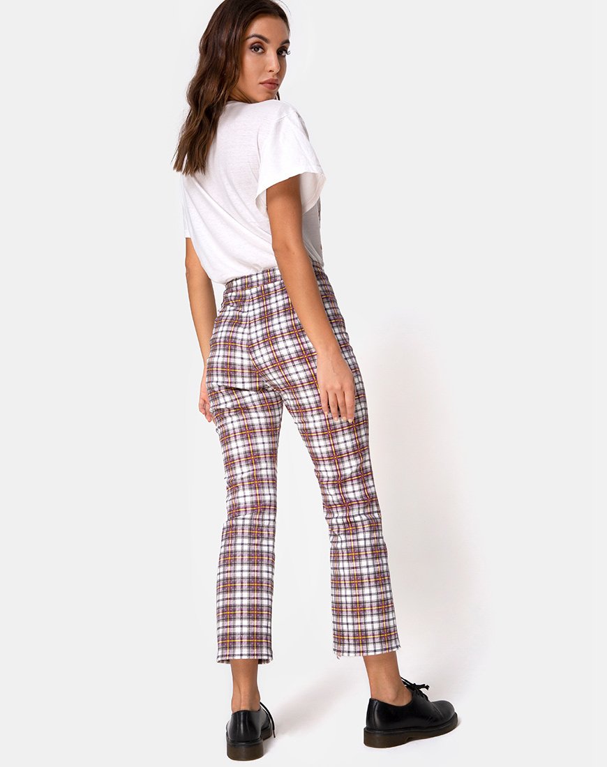 Imagen del pantalón Grava de cuadros grunge morado