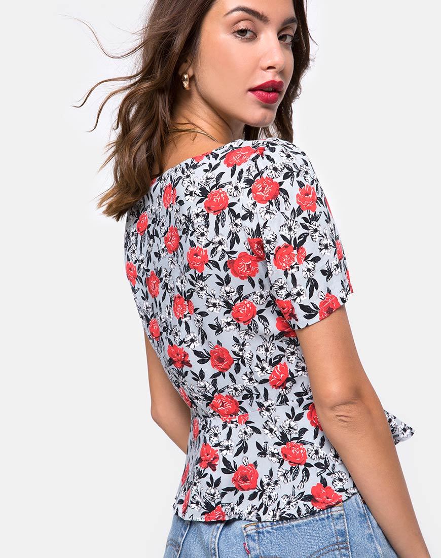 Imagen de Shanina Top en Blooming Rose