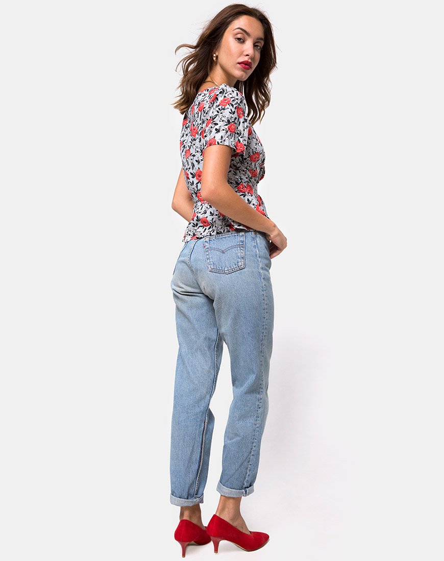 Imagen de Shanina Top en Blooming Rose