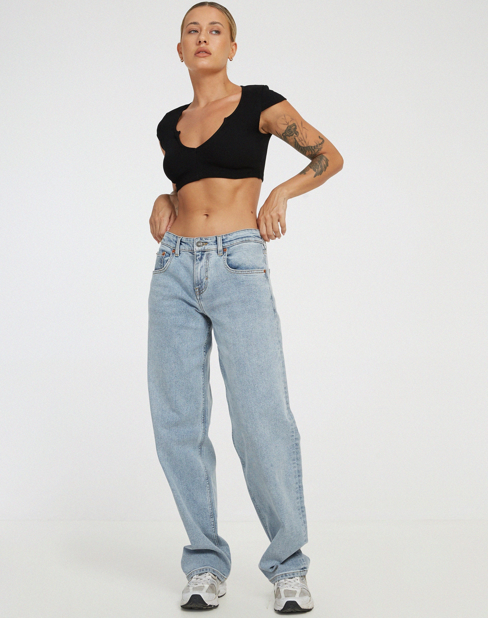 imagen de Guanna Crop Top en Negro