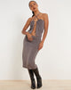 imagen de Hadley Midi Skirt in Charcoal