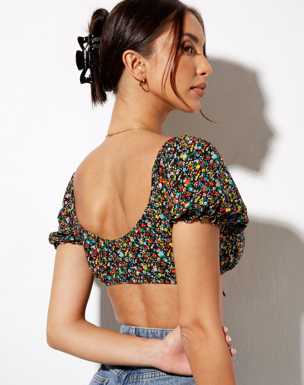 Haenji Crop Top en Kenny Floral