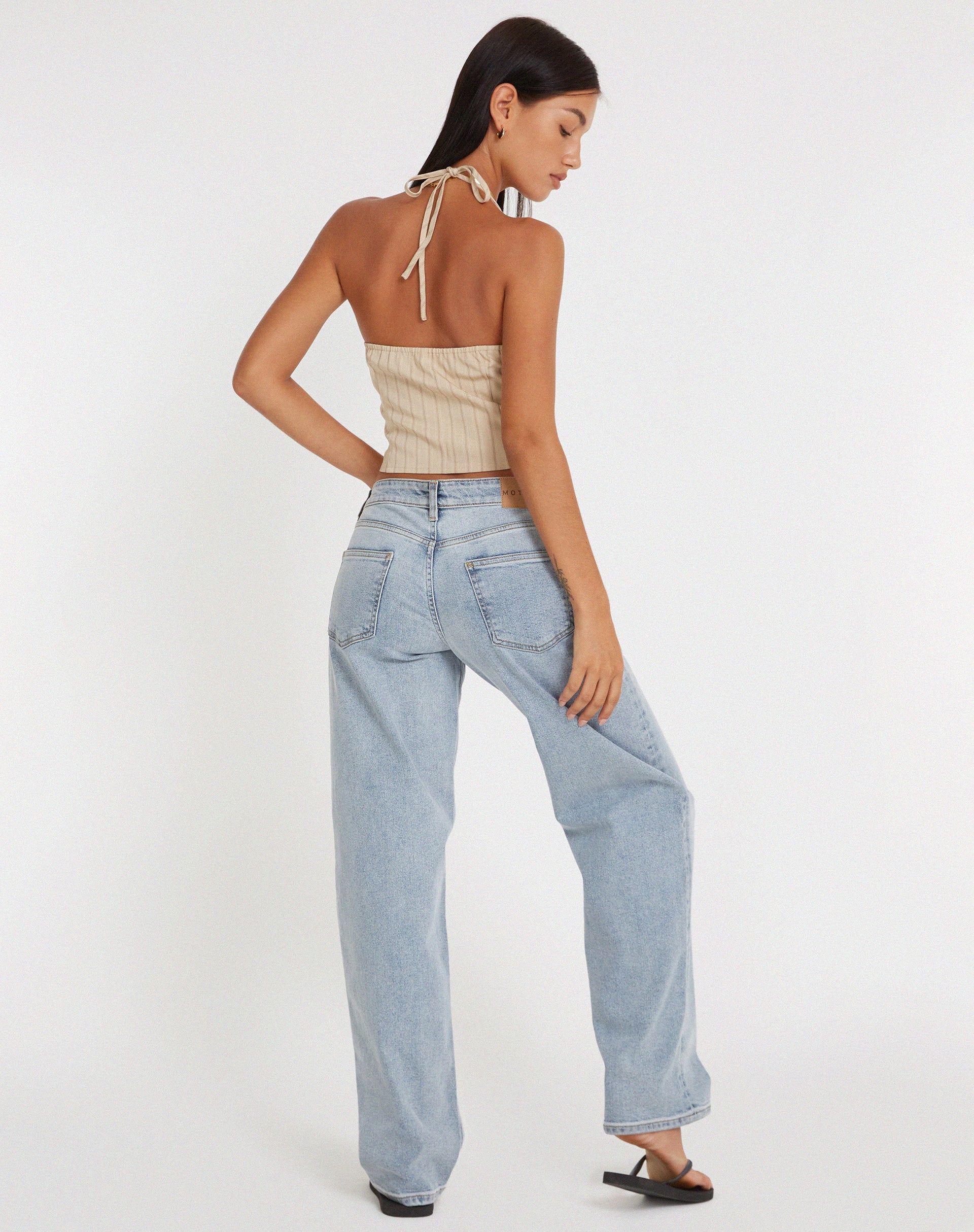 imagen de Hajra Vest Top in Cream Stripe