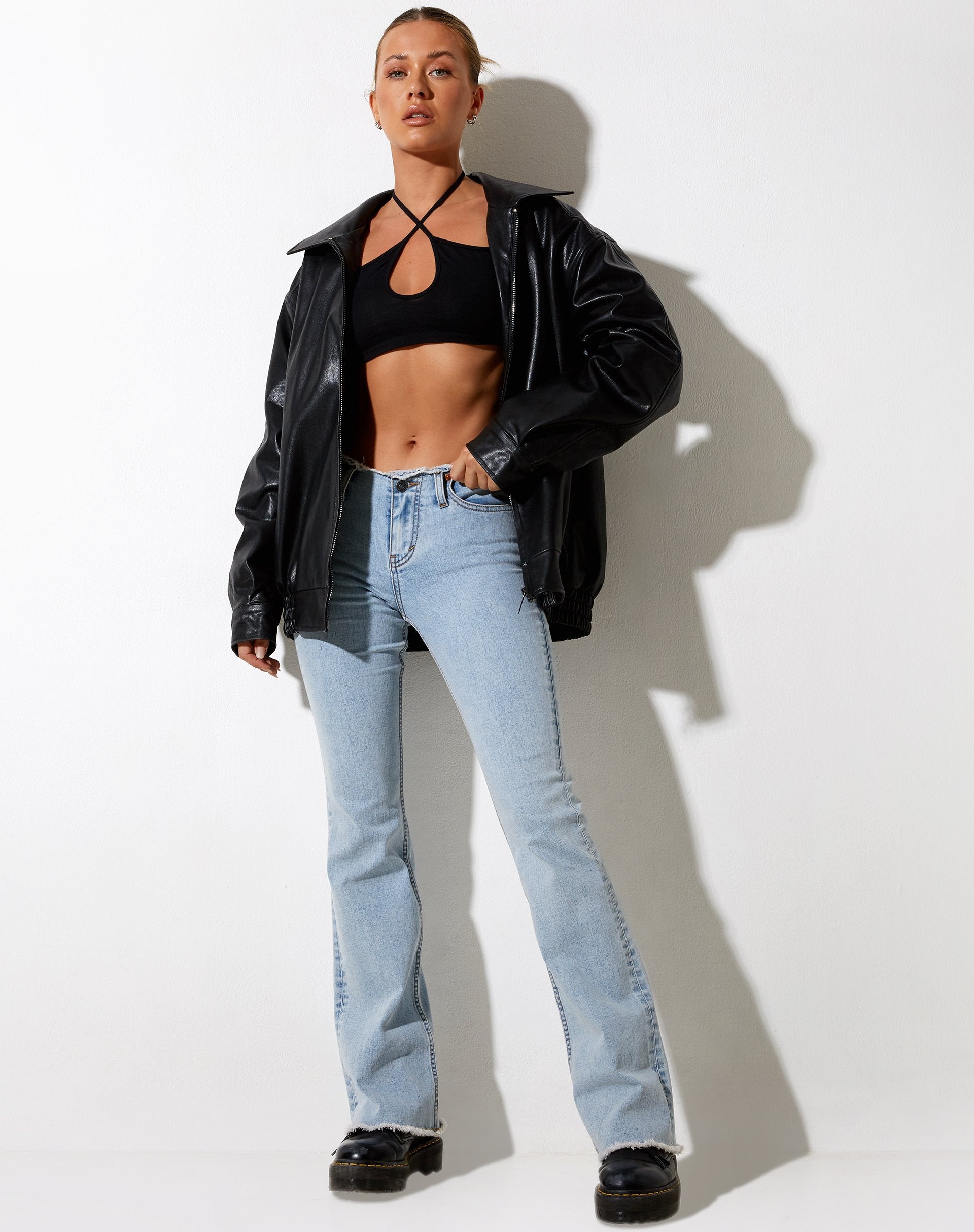 Imagen de Haneul Crop Top en negro
