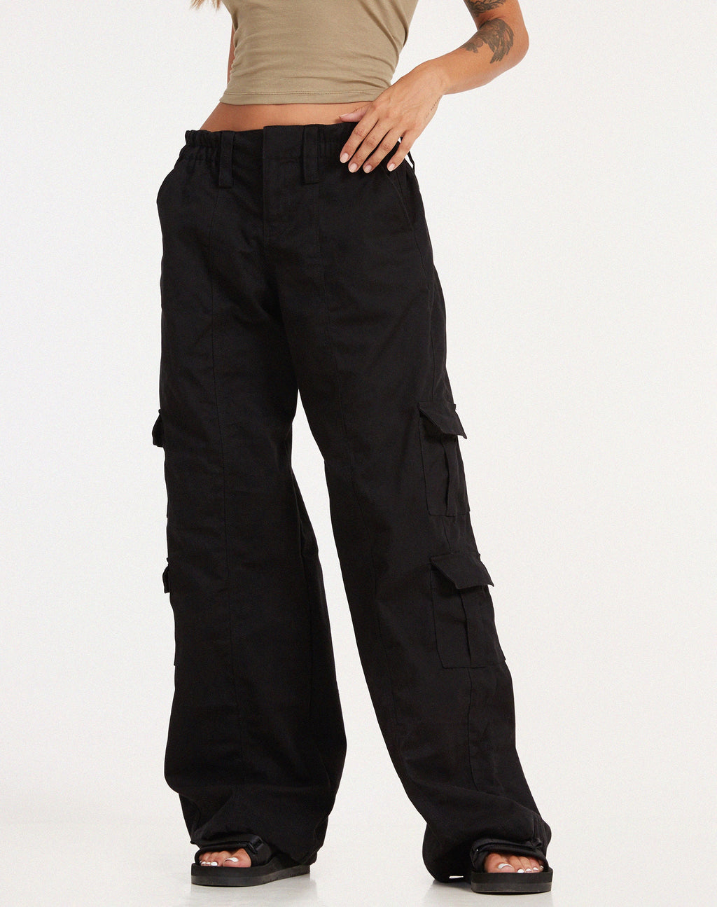 Pantalón cargo Hansa negro