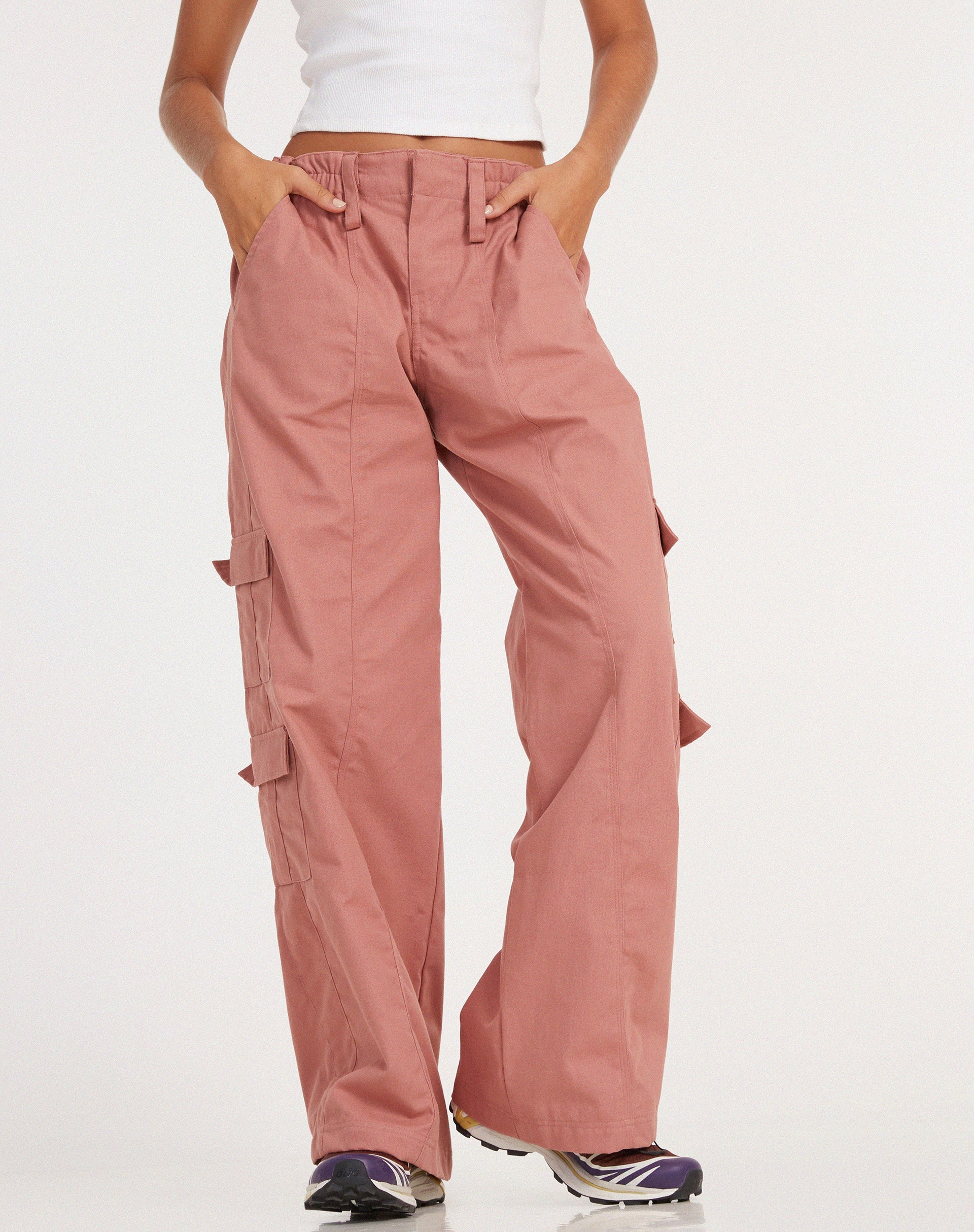 imagen de Hansa Cargo Trouser en Dusty Rose