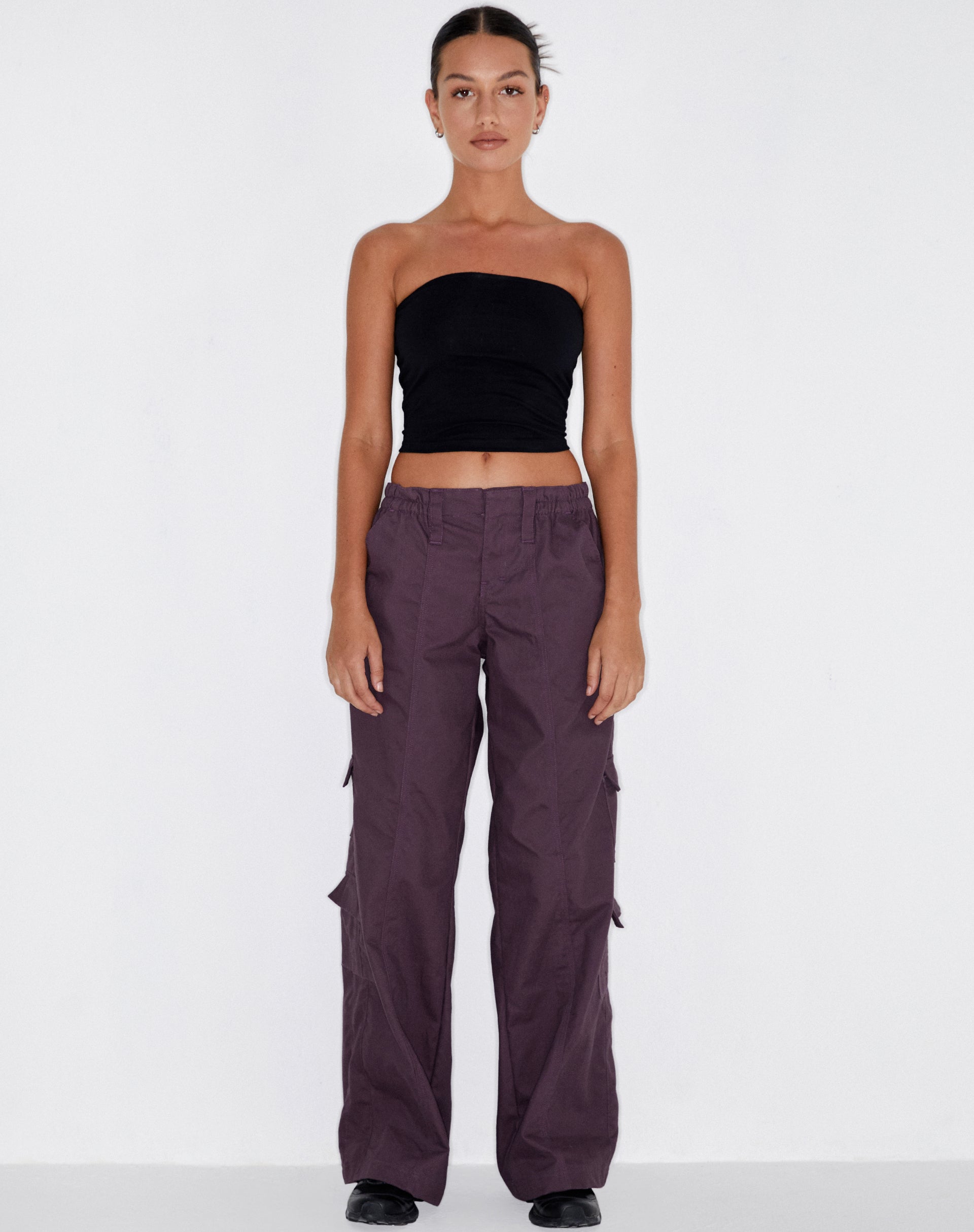 imagen de Hansa Cargo Trouser en Panamá Morado oscuro