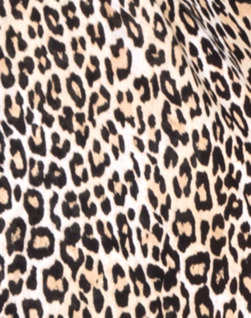 Imagen de Camisa Hawaiana en Rar Leopard Marrón