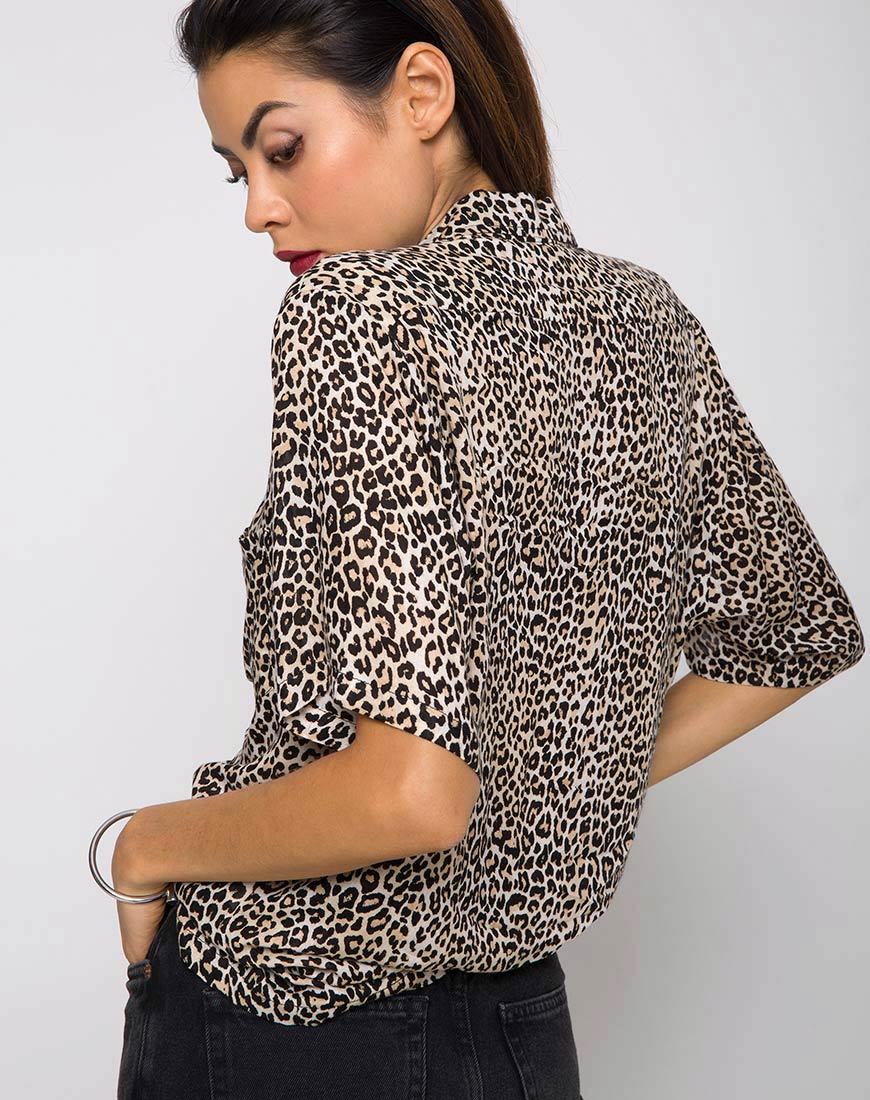 Imagen de Camisa Hawaiana en Rar Leopard Marrón