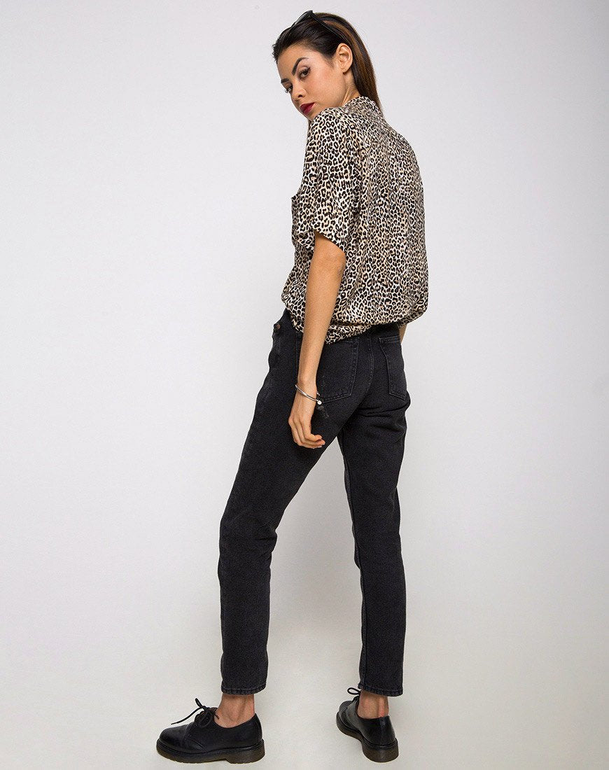 Imagen de Camisa Hawaiana en Rar Leopard Marrón