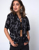 Imagen de camisa hawaiana en cadena