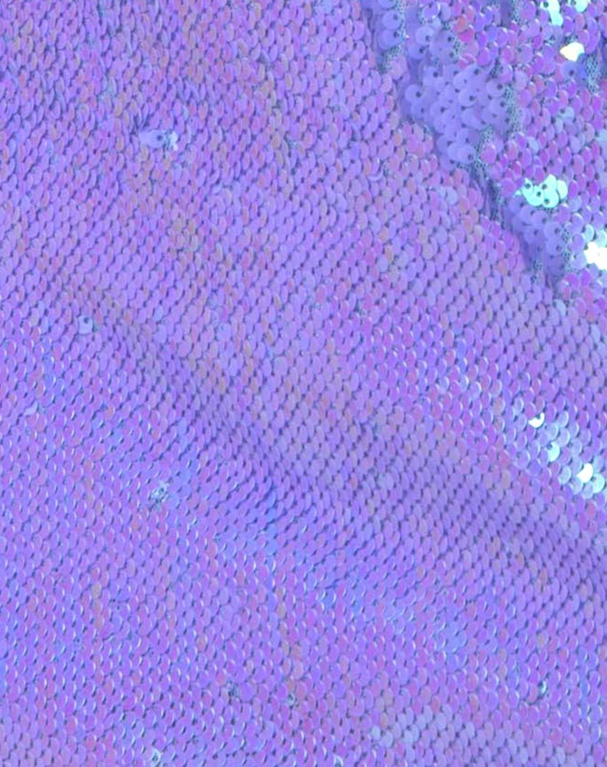 Imagen del vestido Hedi de lentejuelas escamas de pez sirena