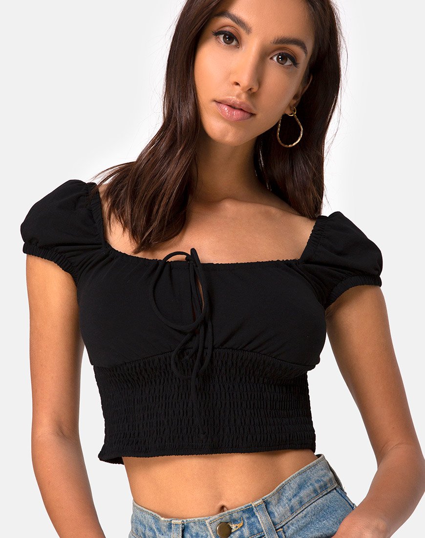 Imagen de Heina Crop Top Negro