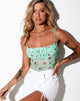 Imagen de Hemalia Cami Top en Mesh Bloom Lima