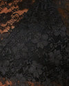 Encaje Negro Flor Pequeña