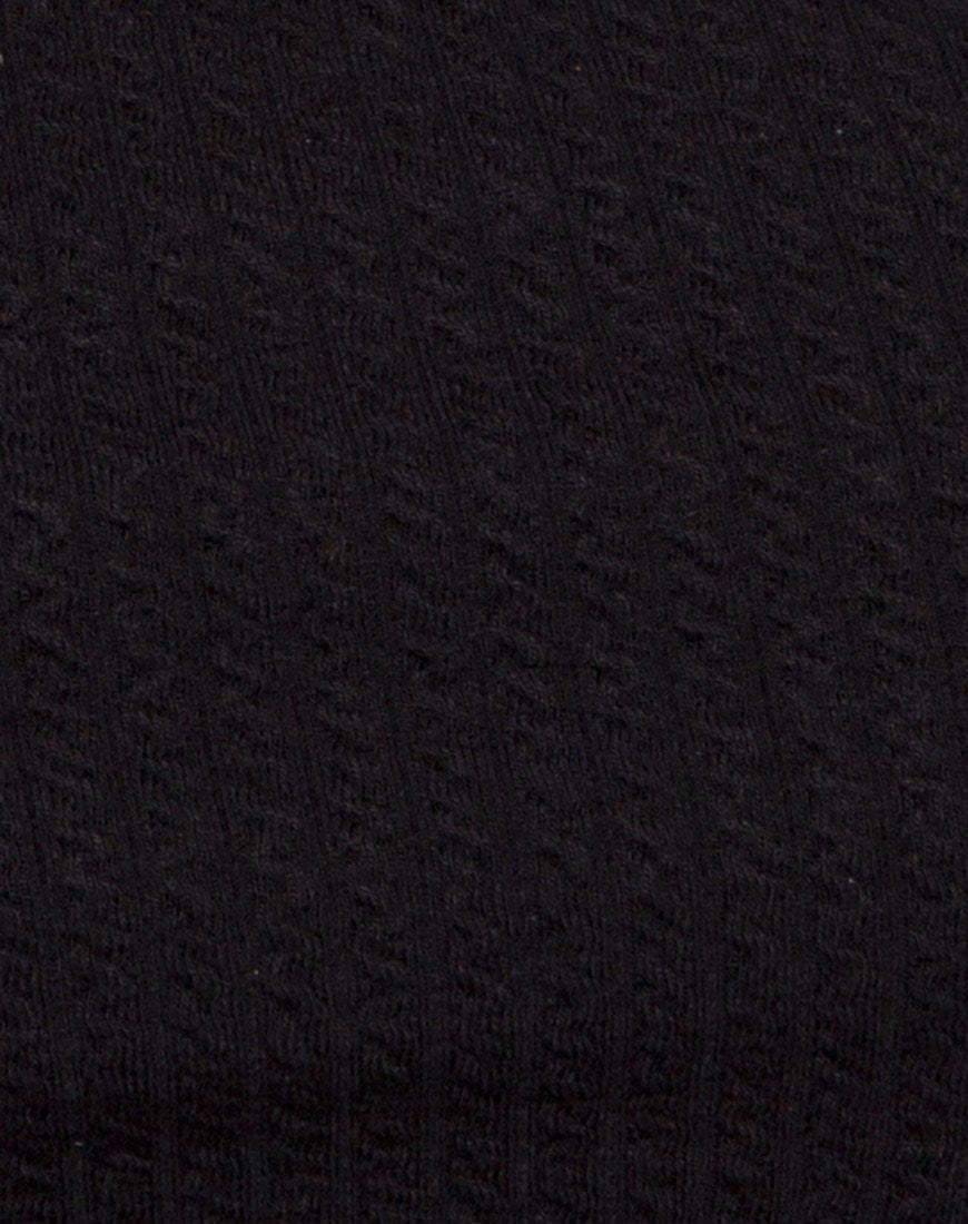 Imagen de Camiseta Bomb Tube Top Negro Jumbo Rib