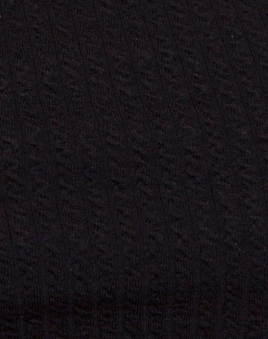 Imagen de los pantalones Herlom Flare en negro