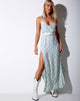 Imagen de Hime Maxi Dress in Sage Daisy