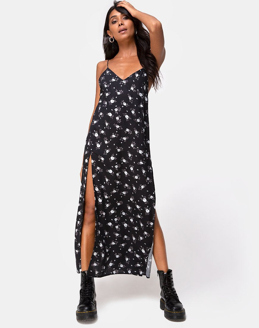Imagen de Hime Maxi Dress in Dark Tulip