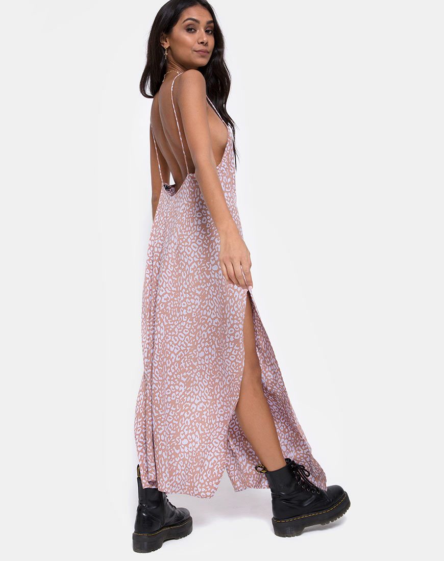 Imagen de Hime Maxi Dress in Leopard Spot