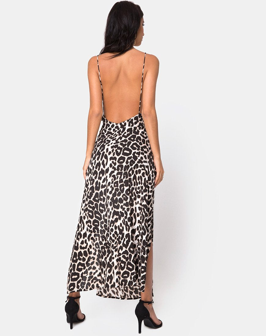 Imagen de Hime Maxi Dress in Oversize Jaguar