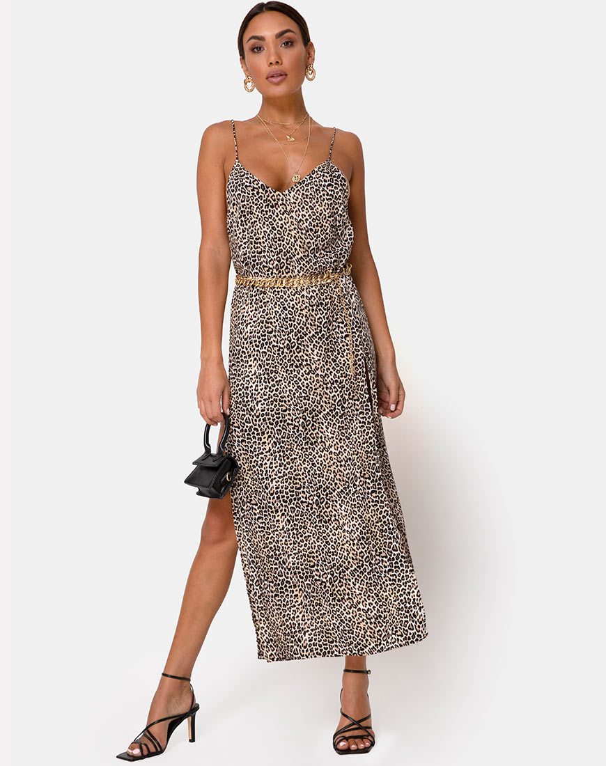 Imagen de Hime Maxi Dress in Rar Leopard