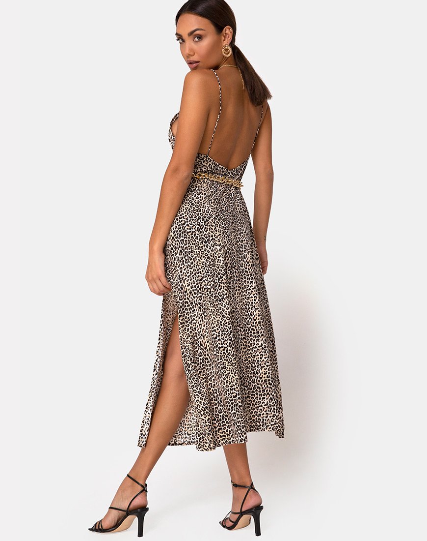 Imagen de Hime Maxi Dress in Rar Leopard