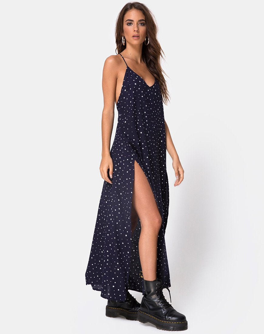 Imagen del vestido Hime en azul marino Starstruck