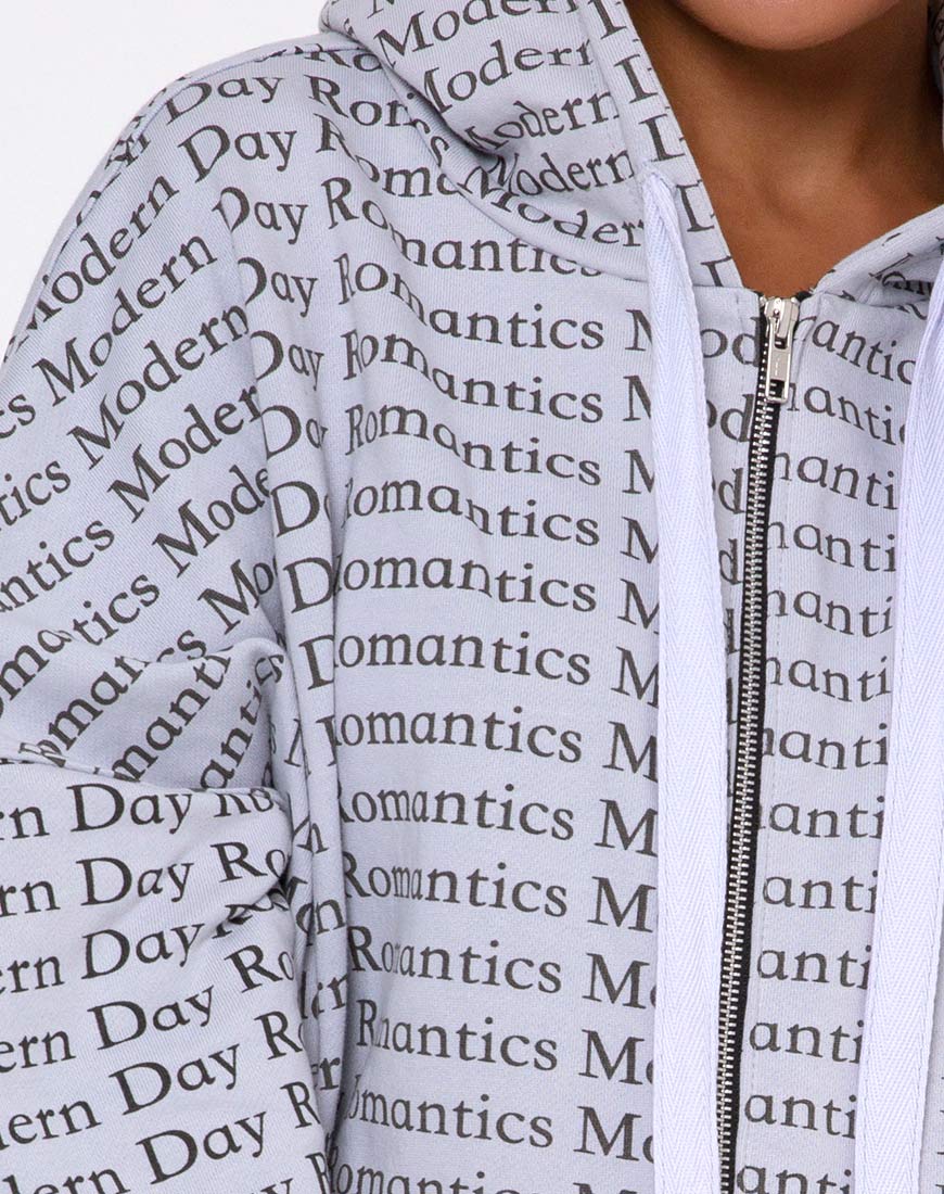 Imagen de Hollack Sudadera con capucha en Modern Day Romantics Gris