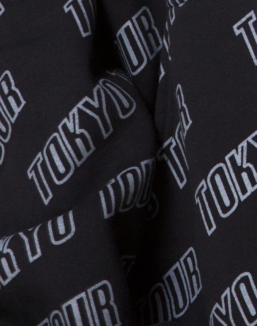 Imagen de Hollack Zip Hoody en Tokyo Tour Negro