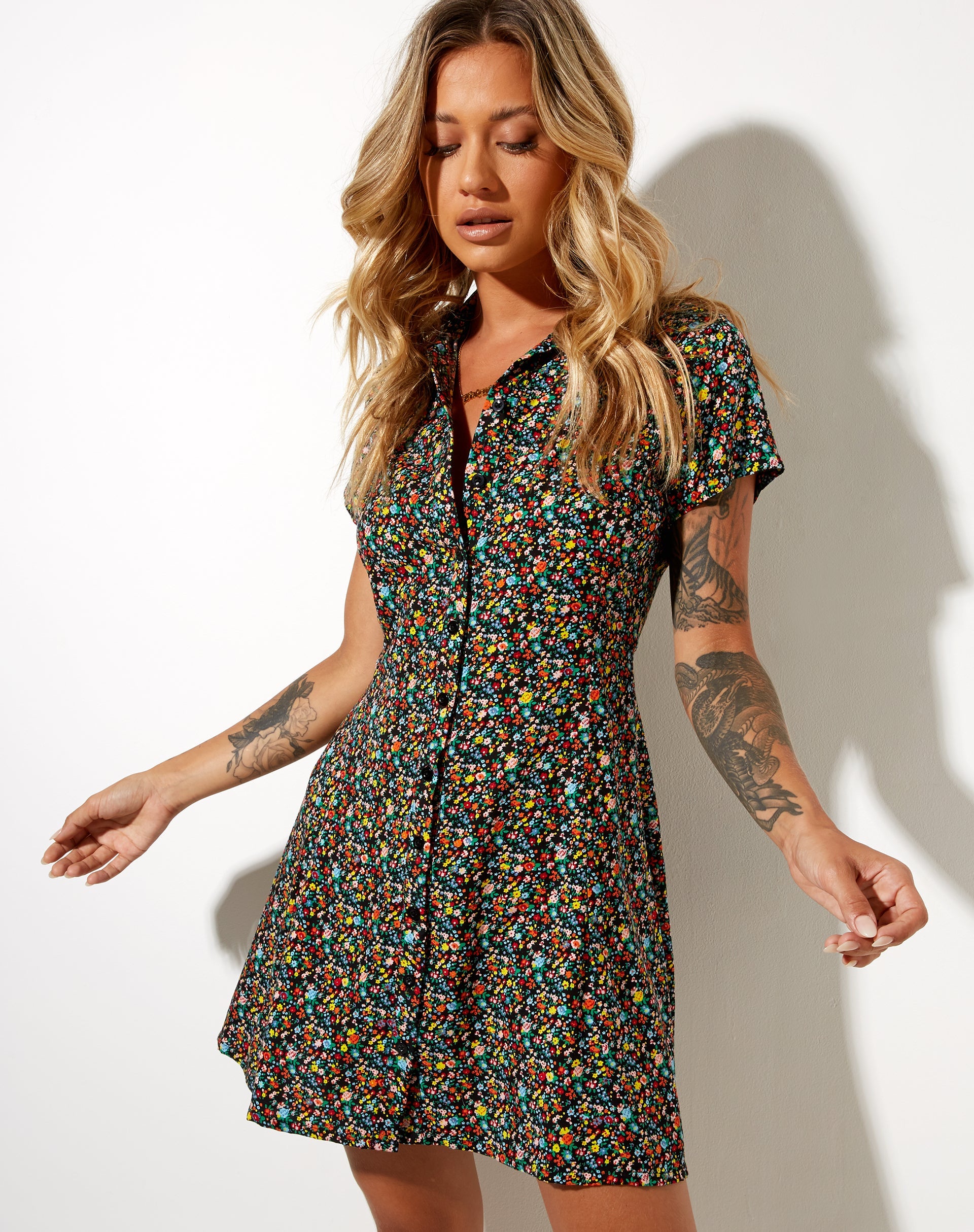 Imagen de Holma Mini Dress in Kenny Floral