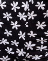 90s Daisy Blanco y Negro