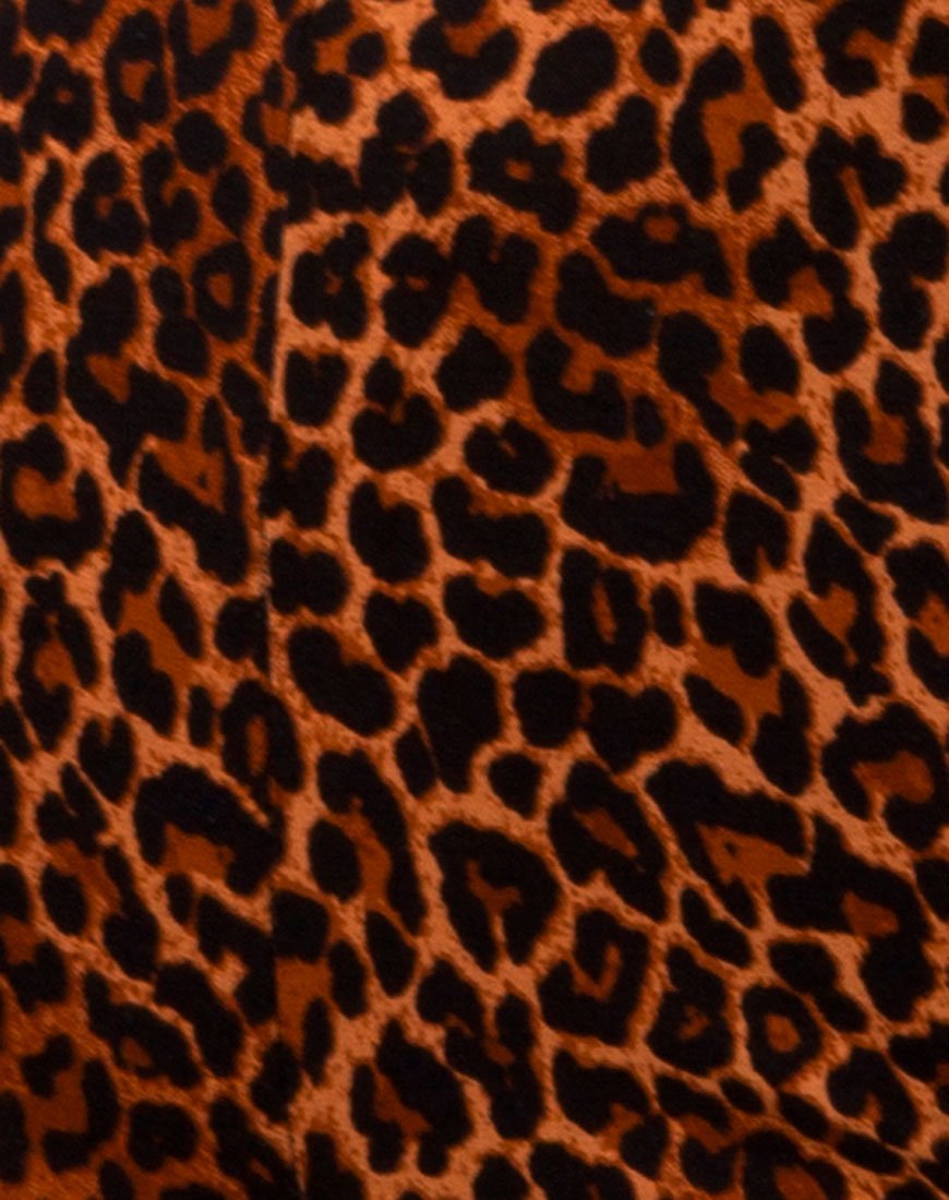 Imagen de Hot Pant in Ditsy Leopard Orange